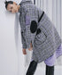 Check Utility Pocket Coat